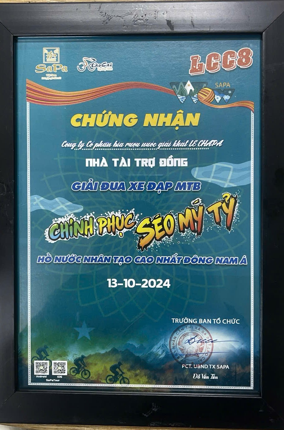 Giải thưởng 26 Vinh Danh NTT Giải đua Xe đạp Séo Mí Tỷ